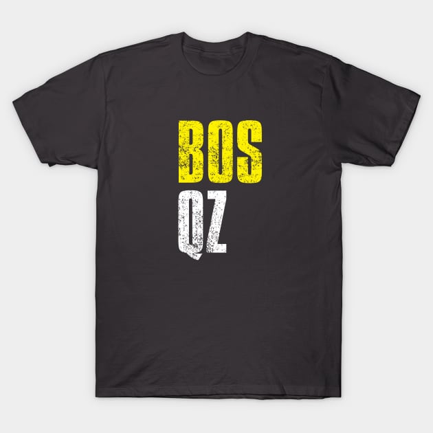 Boston QZ T-Shirt by Poptastic